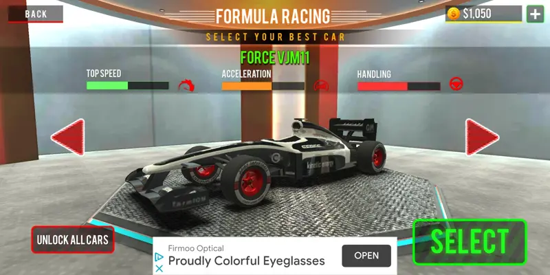 Formula Car Racing android App screenshot 0