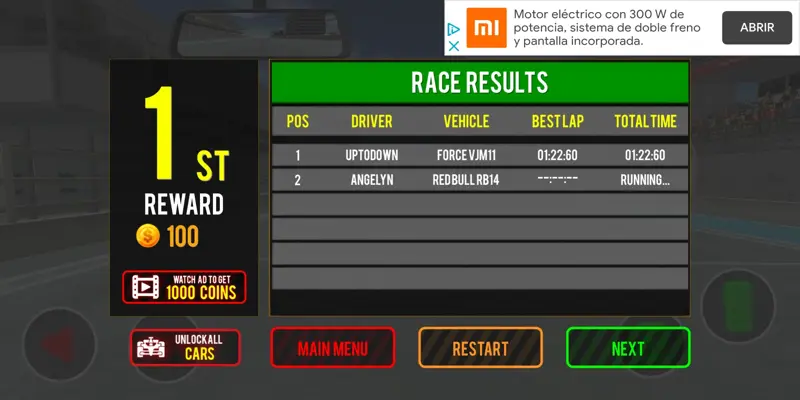 Formula Car Racing android App screenshot 10